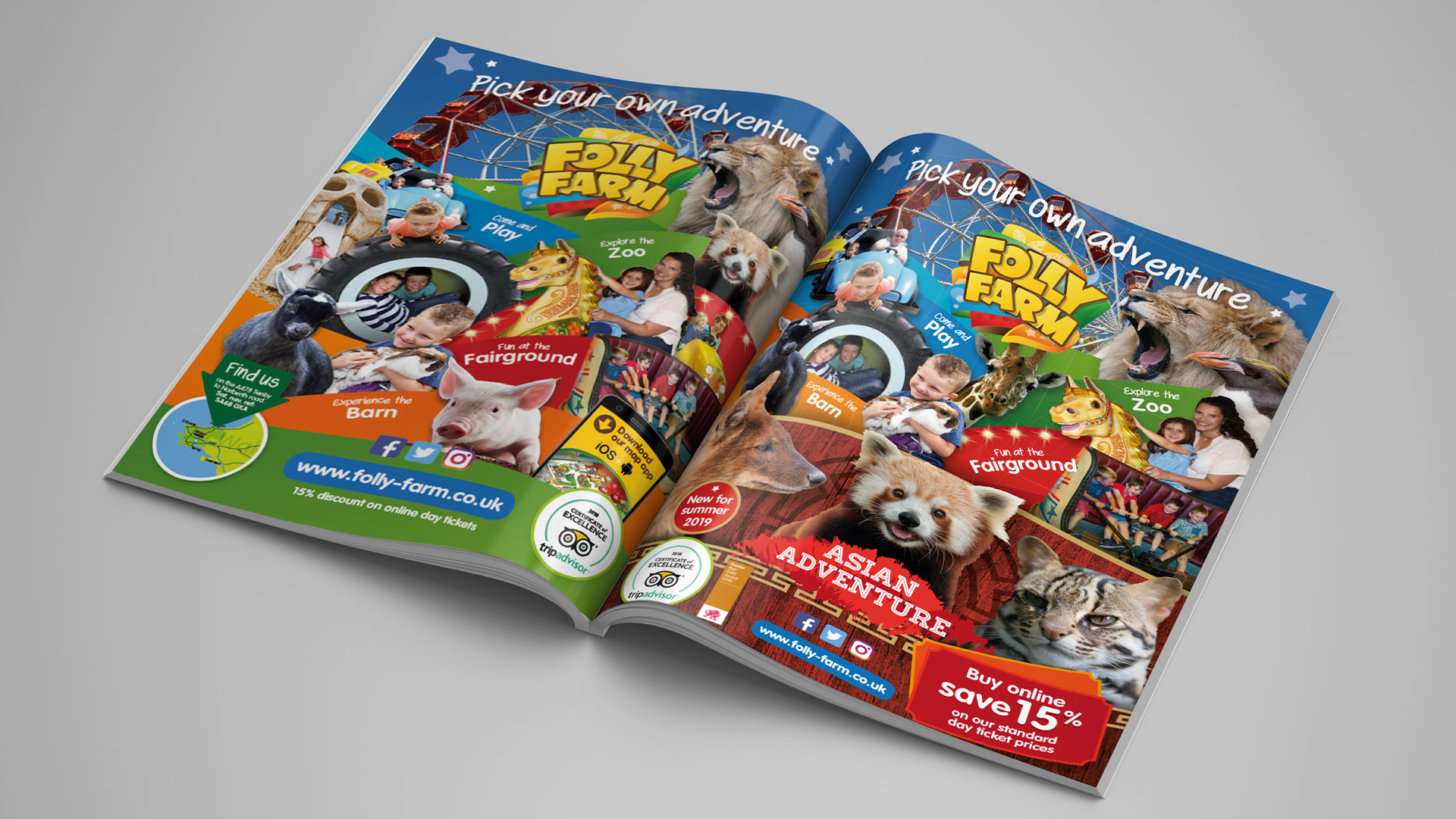 Folly Farm brand strategy Hu Studio